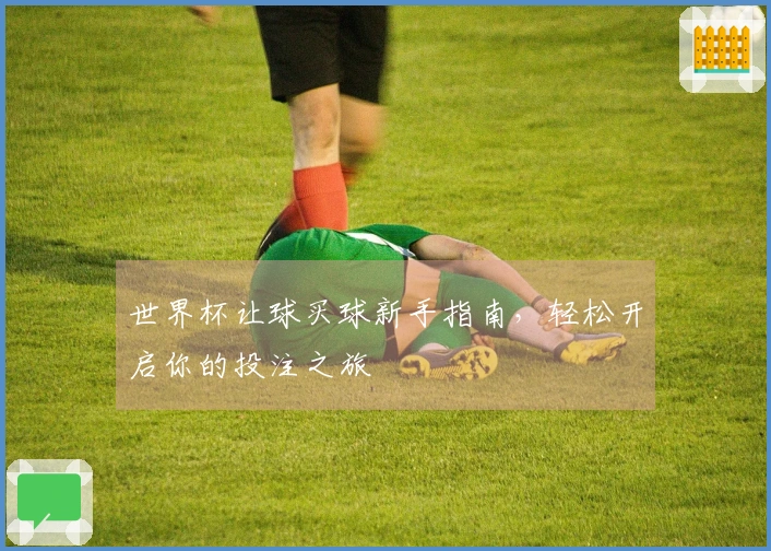 世界杯让球买球新手指南，轻松开启你的投注之旅