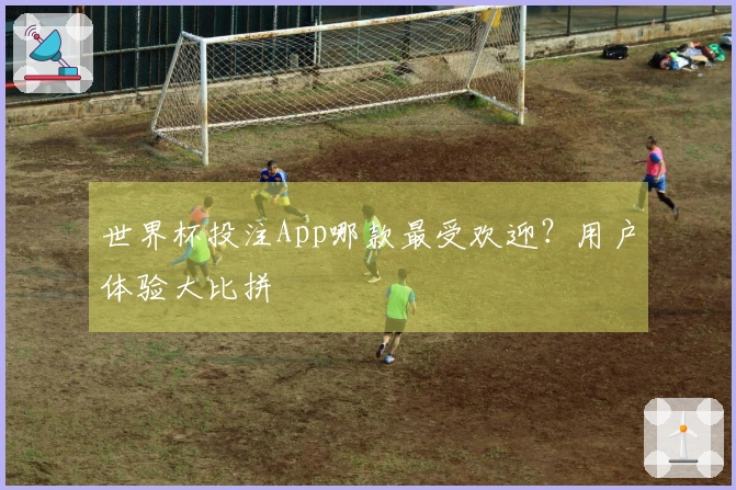 世界杯投注App哪款最受欢迎？用户体验大比拼